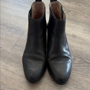 Madewell Carina Leather Ankle Boots